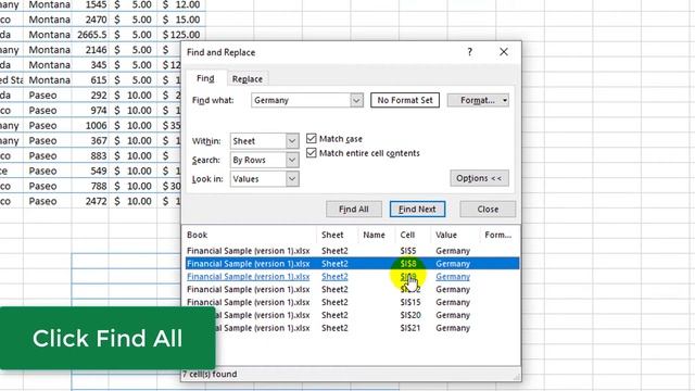 Find and Replace - Microsoft Excel смотреть онлайн