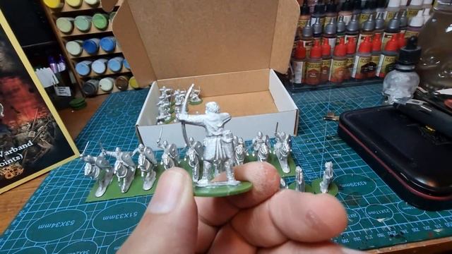 unboxing of Gripping Beast norman 4pt Warband for saga смотреть онлайн
