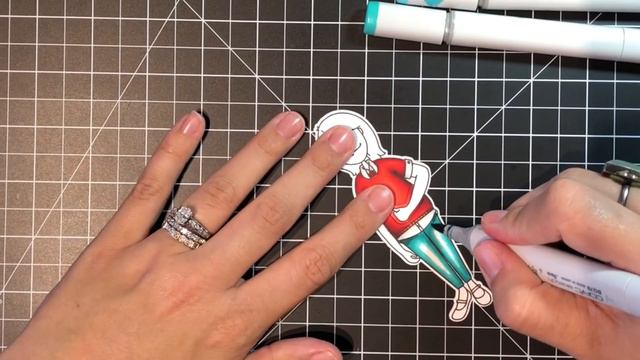 Copic Marker Shading Tutorial смотреть онлайн