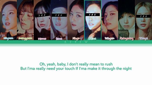 TWICE || Moonlight Sunrise But You Are Momo, Sana, Mina & Tzuyu (Color Coded Lyrics Karaoke)