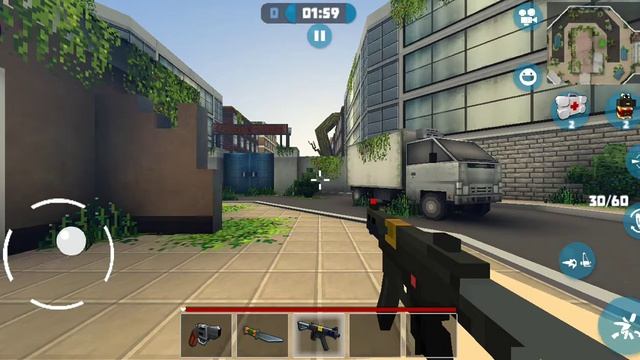 Mad Gunz Pixel shooter and battle royale it's shooting type game смотреть онлайн