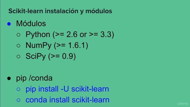 Scikit-learn como librería de machine learning смотреть онлайн