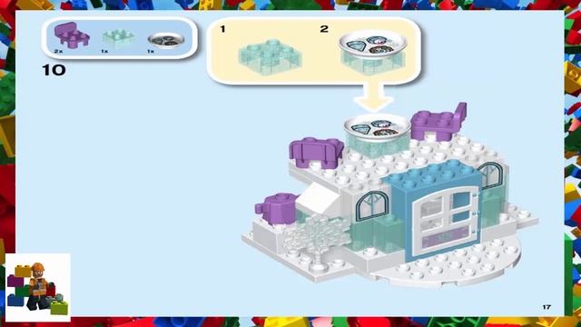 LEGO instructions - DUPLO - Disney Princess - 10899 - Frozen Ice Castle смотреть онлайн