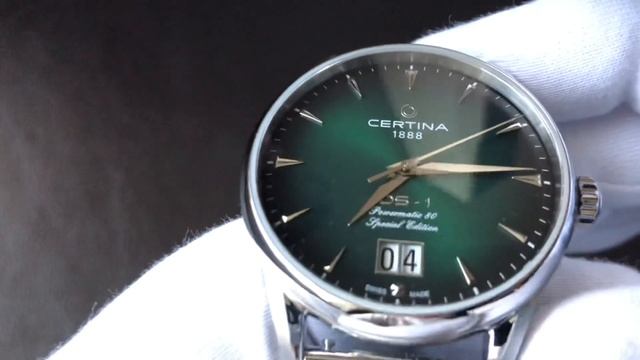 Красивая классика Certina DS-1 смотреть онлайн