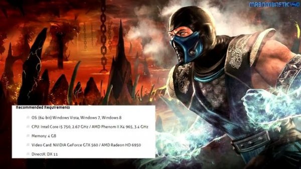 Mortal Kombat 9 PC System Requirements
