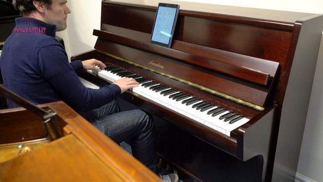 Amadeus Upright Piano for sale - demonstration смотреть онлайн