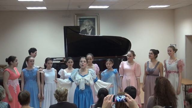 А.Аренский "Фиалка" и В.А.Моцарт "Репетиция концерта" смотреть онлайн