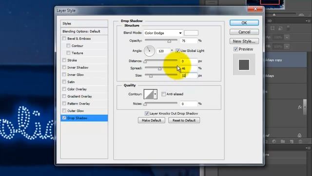 Photoshop Tutorial: How to Make a Custom, Holiday Card with Festive Lights смотреть онлайн