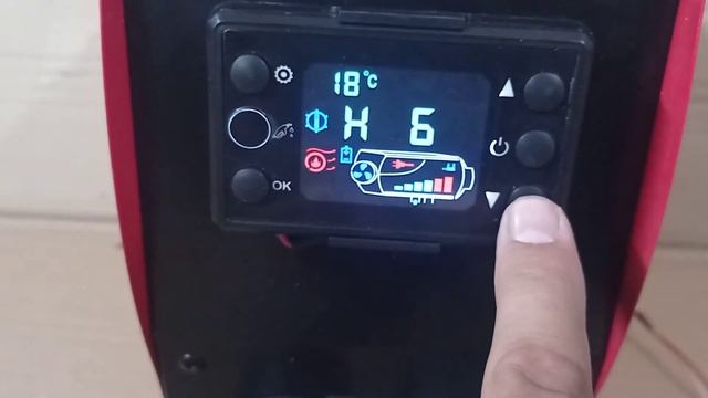 Краткая инструкция по пульту управления нового образца на китайской автономке 5kW смотреть онлайн