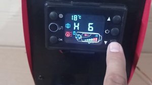 Краткая инструкция по пульту управления нового образца на китайской автономке 5kW