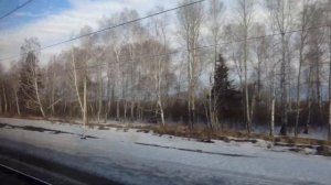 Поездка на поезде №062 Москва-Владивосток из Перми в Тюмень