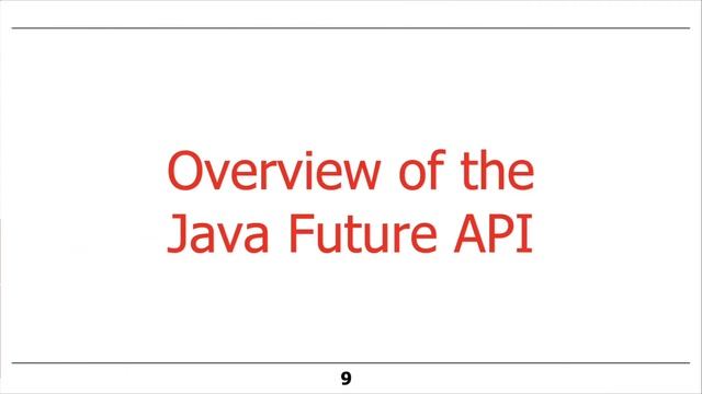 Overview of Java Futures смотреть онлайн