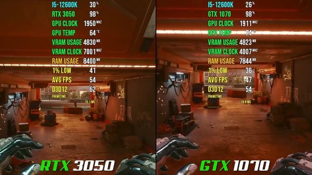 RTX 3050 vs. GTX 1070 | Test in 8 Games in 2022 смотреть онлайн