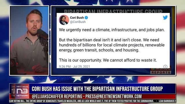 ‘Squad Member’ Cori Bush Has a Pathetic Issue with the Bipartisan Infrastructure Group смотреть онлайн