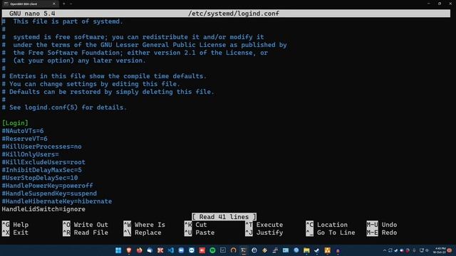 NOTEBOOK SERVER. No apagar/suspender al cerrar la pantalla - Debian/Ubuntu смотреть онлайн