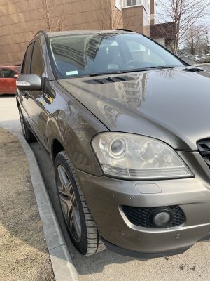 #Полировка фар #Мерседес W164 МЛ 500