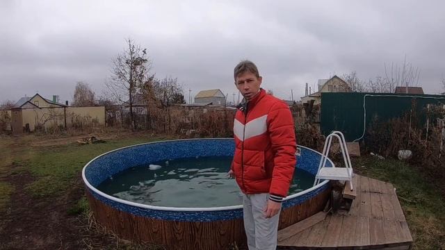 Каркасный бассейн, подготовка к зиме смотреть онлайн