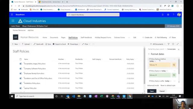 Managing Document Expiration using SharePoint and Power Automate (Flow) смотреть онлайн