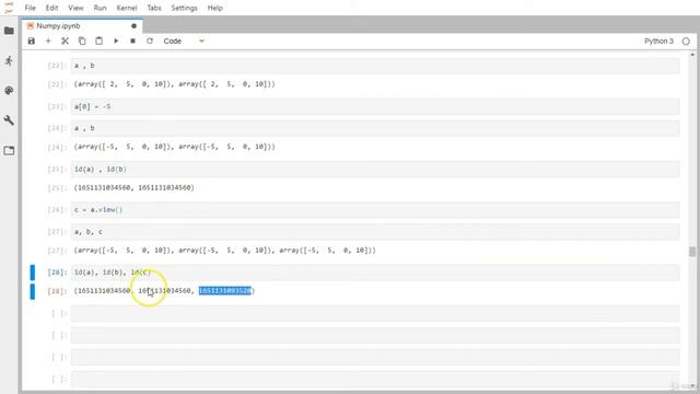 Views vs Copy Numpy Array смотреть онлайн