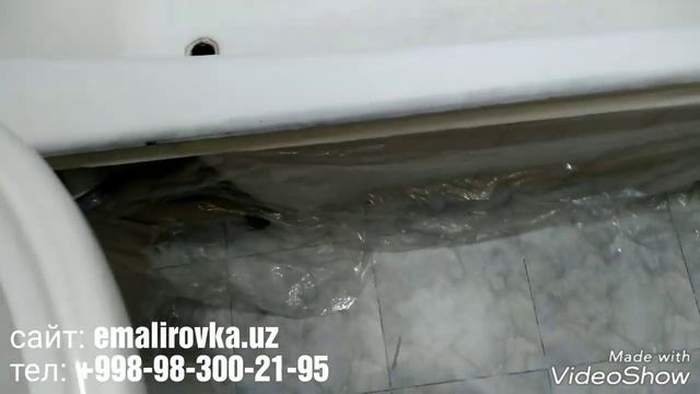 Повторное покрытие чугунной ванны после некачественной реставрации в Ташкенте смотреть онлайн
