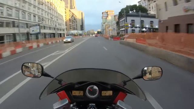 GoPro Hero Honda VFR800 VTEC abs, Moscow 2015 смотреть онлайн