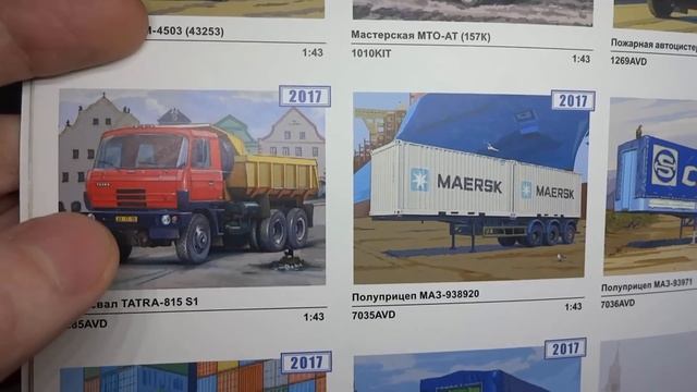 AVD Models | Сборные масштабные модели | Каталог продукции – видеообзор с комментарием