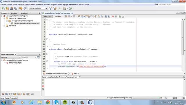 Primeiro Programa JAVA no Netbeans смотреть онлайн
