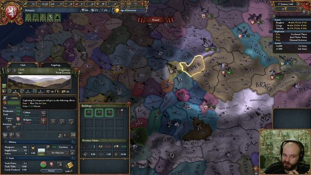EU4 - 1.30 - Emperor - Обзор - 7 - (Гуситы, Защитник веры, Сословия, Стейты, Europa Universalis 4 смотреть онлайн