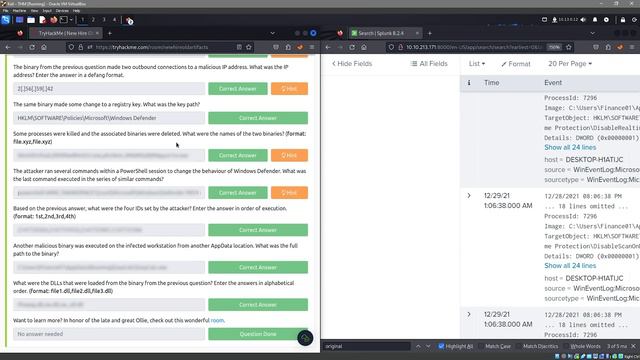 New Hire Old Artificats | TryHackMe | Splunk Analysis смотреть онлайн