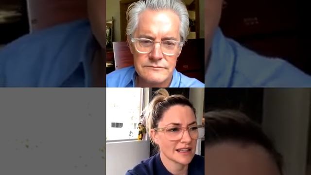Kyle MacLachlan and Mädchen Amick Instagram Live Q&A - Twin Peaks 30th Anniversary (no subs) смотреть онлайн