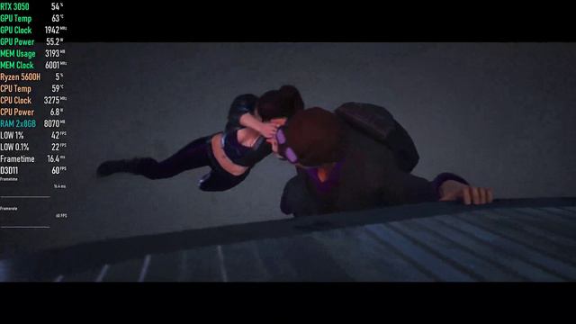 Saints Row: The Third | RTX 3050 Laptop | 5600H | 2x8GB | Gameplay Ultra смотреть онлайн