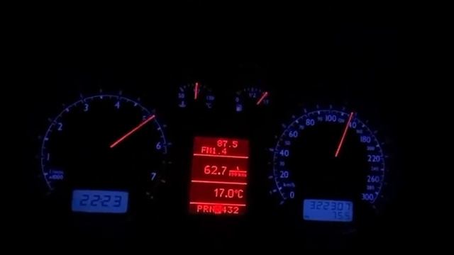 Passat B5.5 4.0 W8 0-180 km/h acceleration смотреть онлайн