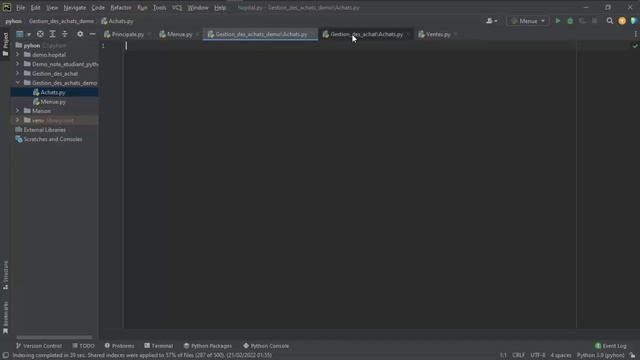 TUTO PYTHON TKINTER : gestion des achats + base de donnée #mysql L смотреть онлайн