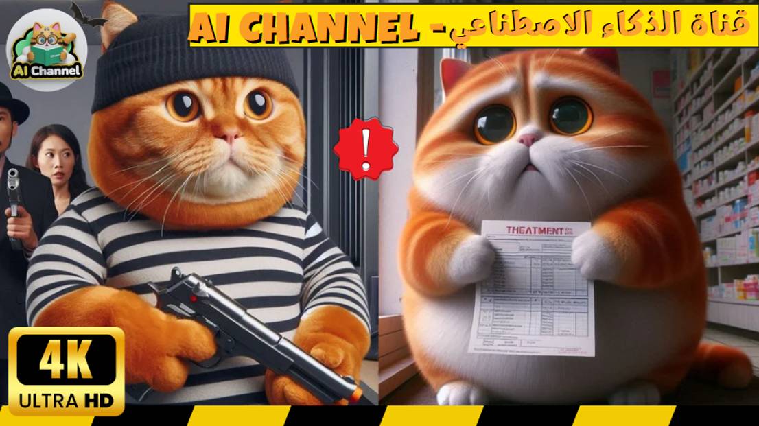 Почему большой кот украл Вы не поверите причину!💔Почему большой кот украл #aicat?