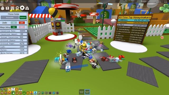 СИМУЛЯТОР ПЧЕЛОВОДА ПЕЩЕРНЫЙ БОСС! САМЫЙ КРУТОЙ КОД ROBLOX BEE SWARM SIMULATOR смотреть онлайн