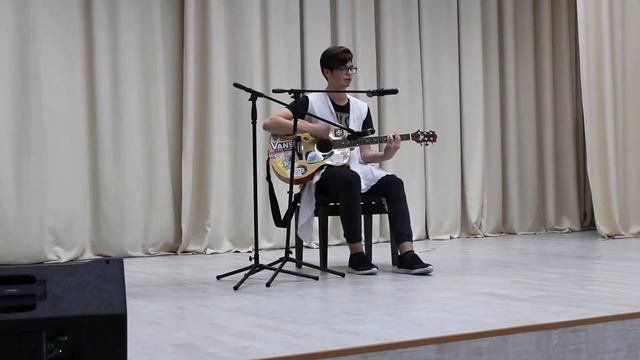 Концерт ко дню учителя. I believe in you (cover 5'nizza) смотреть онлайн