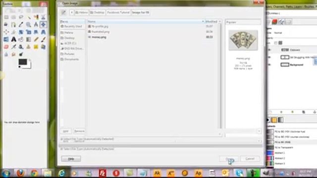 Create A Facebook Cover And A Profile Picture Using Gimp смотреть онлайн