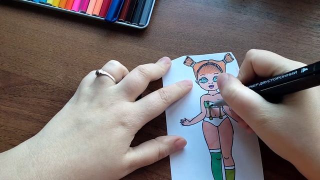 КРАСИМ КУКОЛКУ ? #ПЕППИ ДЛИННЫЙ ЧУЛОК! ?? смотреть онлайн