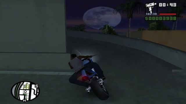 Играем в GTA: San Andreas (Самый Быстрый Мотоцикл) смотреть онлайн