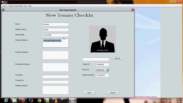 Tenant, Rent & Bill Manager Info. System смотреть онлайн