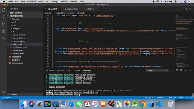 Firebase Hosting - Parte 4 - Firebase Deploy e Firebase Server em Projeto смотреть онлайн