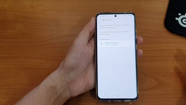Galaxy S21/Ultra/Plus: How to Connect to Another Device Via Wifi Direct смотреть онлайн