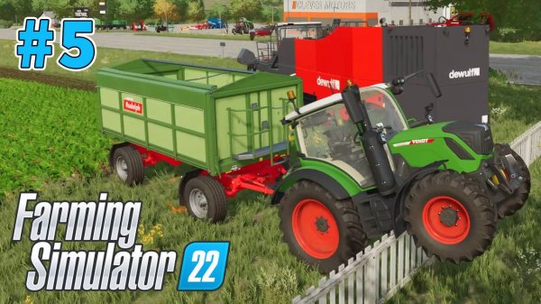 Свекла пощади! Farming Simulator 22 Elmcreek #5