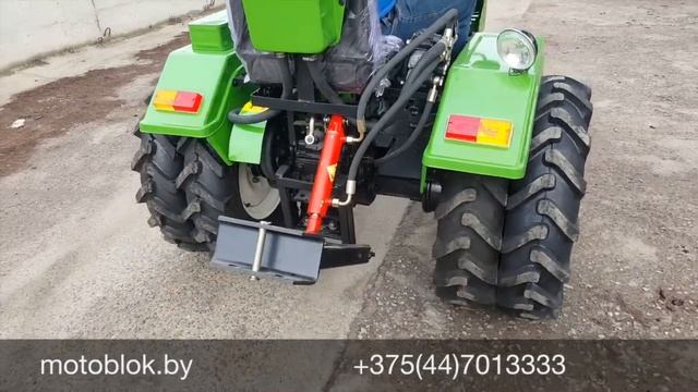 Минитрактор CATMANN XD-150 ECO-LINE на спарке смотреть онлайн
