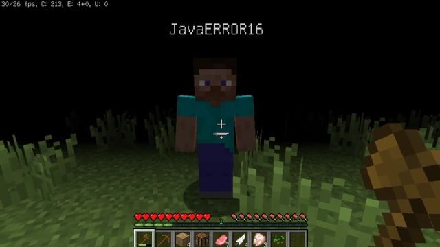 Никогда не играй на этом сиде в майнкрафт! / Java.Error смотреть онлайн