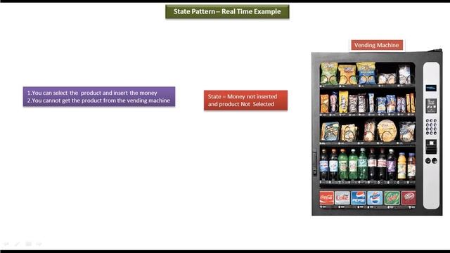 State Design pattern - Real time example [Vending Machine] смотреть онлайн