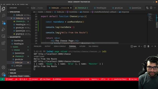 AM Coder - Solid Start 101 - 3 - routeData and Actions смотреть онлайн