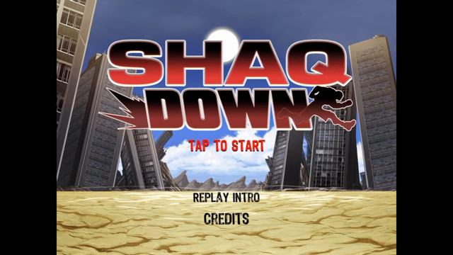 ShaqDown mobile game for iOS (Intro-Start Menu-Credits Screens) смотреть онлайн