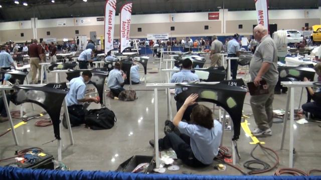 SkillsUSA Auto Steel Fenders Action Competition Floor смотреть онлайн