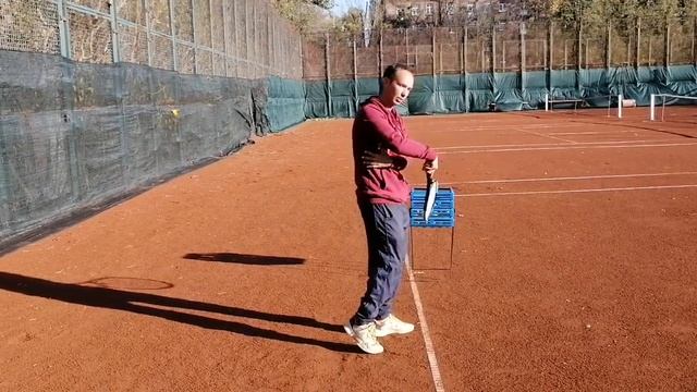 Постановка подачи с нуля. Окончание подачи. Видео 3